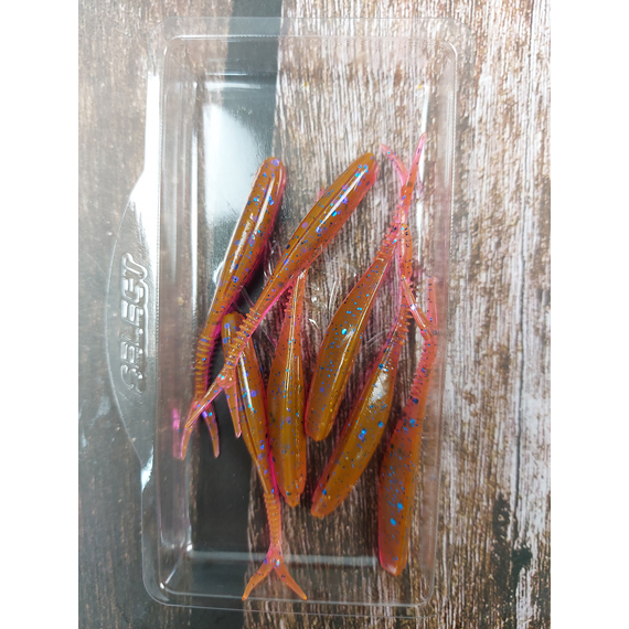 Силикон Select Victim V-Tail 2.5" #900 (7 шт/уп), Длина силикона: 2.5" (6.1 см), Расцветка силикона: 900, фото , изображение 3