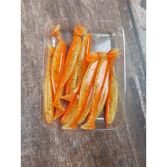 Силикон Keitech Easy Shiner 2" (12 шт/упак), цвет: pal#08 spicy mustard, Длина силикона: 2" (5.1 см), Расцветка силикона: PAL#08 Spicy Mustad, фото , изображение 6