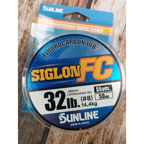 Флюорокарбон Sunline Siglon FC 50m 0.490mm 14.4kg повідцевий, Діаметр: 0.490, фото , изображение 4