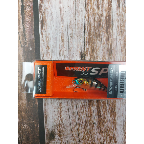 Воблер Select Sprint 35SP 2.5g col.13 (0.5-0.7m), Колір воблера: col.13, фото , изображение 2