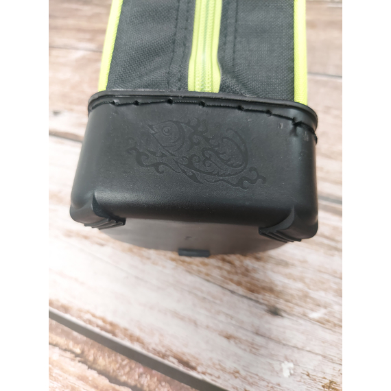 Жесткий чехол для удилища с катушкой Select Semi Hard Rod & Reel Case 115х19cm, цвет: черный, Размеры чехла: 115 см, фото , изображение 9