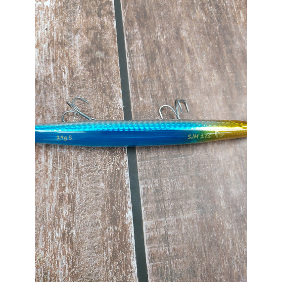 Воблер Savage Gear Sandeel Jerk Minnow S 175mm 29.0g Basic Atherina, Розмір/Вага: 175мм/29г, Колір воблера: Basic Atherina, фото , изображение 6