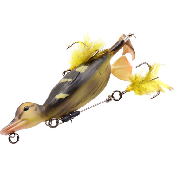 Воблер Savage Gear 3D Suicide Duck 150F 150mm 70.0 g #01 Natural, Размер/Вес: 150мм/70г, Цвет воблера: Natural, фото , изображение 2