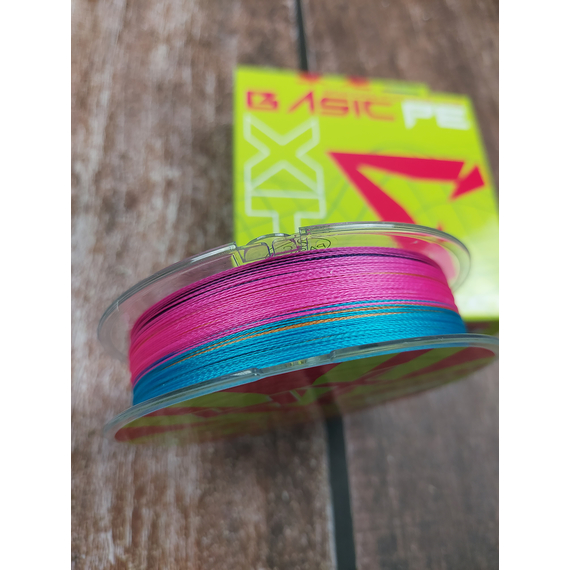 Шнур риболовний Select Basic PE 150m, 0.16mm, 18Lb/8.3kg, колір: різнобарвний, Діаметр: 0.16mm, Розмотування: 150m, Колір: мультиколор, фото , изображение 5