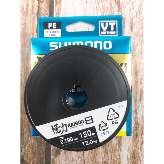 Шнур Shimano Kairiki 8 PE 150m 0.19mm 12.0kg (Japan) (цвет: желтый), Диаметр: 0.19mm, Размотка: 150m, Выберите цвет: жовтий, фото , изображение 9