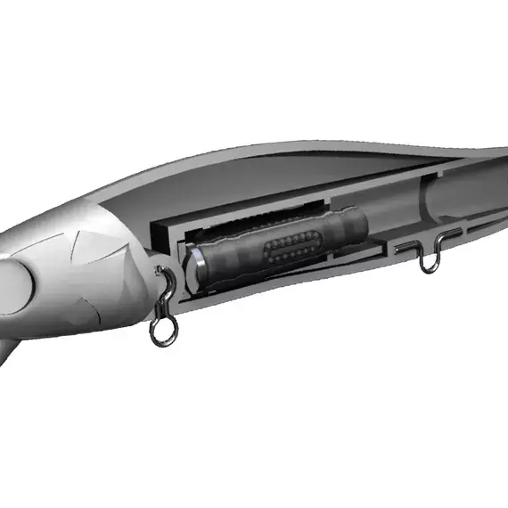 Воблер Megabass Oneten LBO F 115mm 14.0g Wagin Setsuki Ayu, Розмір/Вага: 115мм/14г, Колір воблера: Wagin Setsuki Ayu, фото , изображение 2