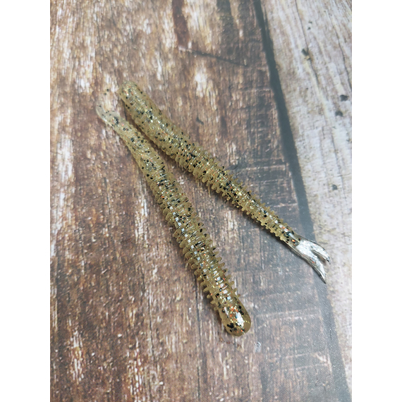 Силикон Keitech Live Impact 3" 12, цвет:321 gold shad, Длина силикона: 3" (7.6 см), Расцветка силикона: 321 Gold Shad, фото , изображение 5