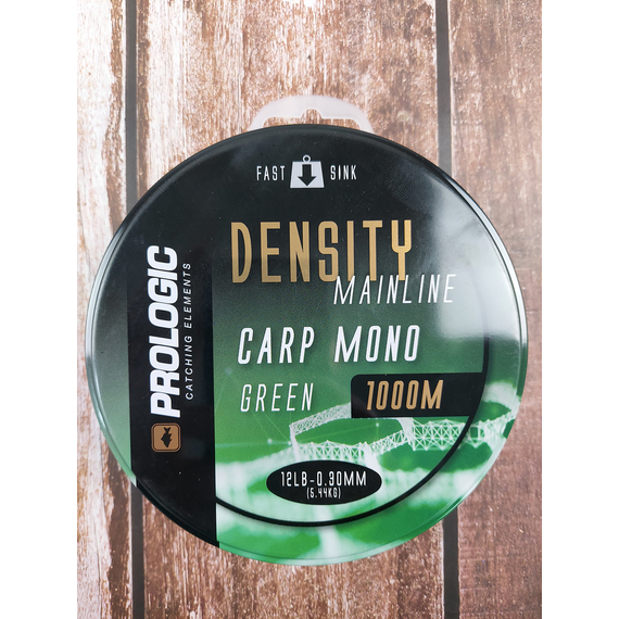 Жилка Prologic Density Carp Mono 1000m (Green) 0.30mm 12lb/5.44kg, фото , изображение 2