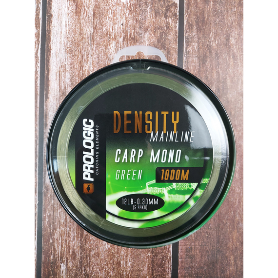 Жилка Prologic Density Carp Mono 1000m (Green) 0.30mm 12lb/5.44kg, фото , изображение 3