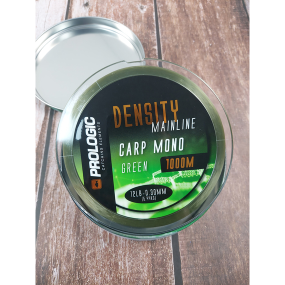 Жилка Prologic Density Carp Mono 1000m (Green) 0.30mm 12lb/5.44kg, фото , изображение 4