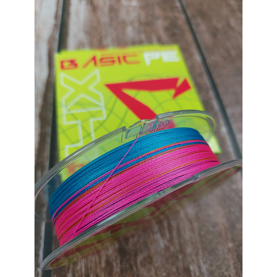 Шнур Select Basic PE Multicolor 100m #0.8/0.12mm 12lb/5.6kg, Діаметр: 0.12mm, Розмотування: 100m, Колір: мультиколор, фото , изображение 5