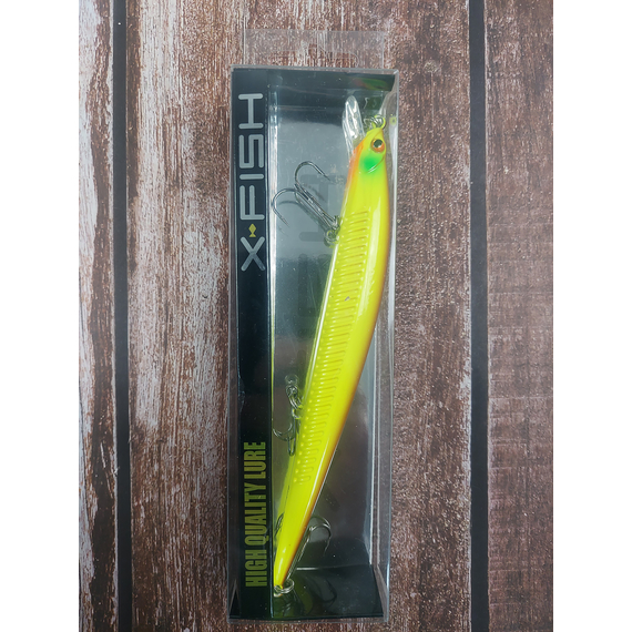Воблер X-Fish Bigboy 150SP 150mm 23g #004 (0.5-1.5m), Розмір/Вага: 150mm/23g, Колір воблера: 004, фото , изображение 3