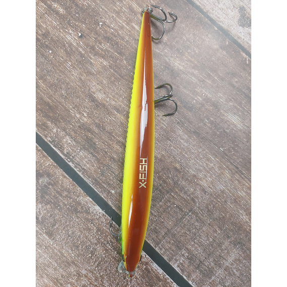 Воблер X-Fish Bigboy 150SP 150mm 23g #004 (0.5-1.5m), Розмір/Вага: 150mm/23g, Колір воблера: 004, фото , изображение 6