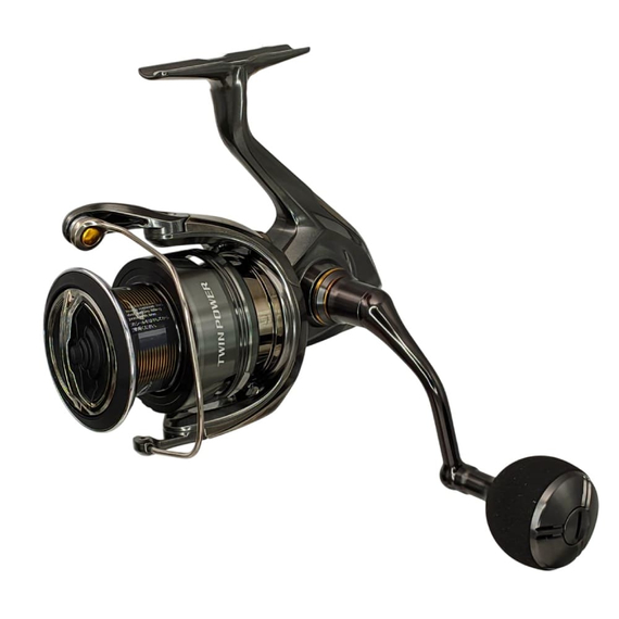 Котушка Shimano Twin Power FE 4000 PG (2024), підшип: 9+1, перед. число: 4.4:1, Розмір шпулі: 4000PG, фото , изображение 5