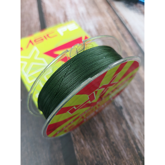 Шнур рыболовный Select Basic PE 150m, 0.12mm, 12Lb/5.6kg, цвет: темно-зеленый, Диаметр: 0.12mm, Размотка: 150m, Выберите цвет: темно-зелений, фото , изображение 3