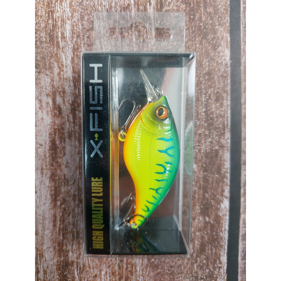 Воблер X-Fish Bobby 60F 60mm 9.5g #120 (1.8-2.3m), Розмір/Вага: 60mm/9.5g, Колір воблера: 120, фото , изображение 3
