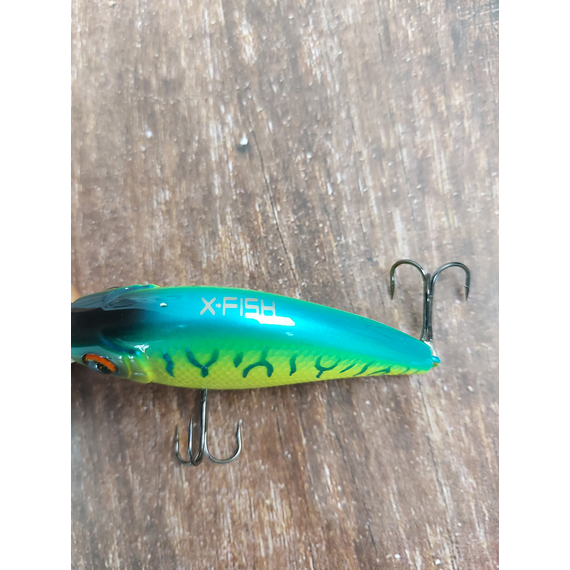 Воблер X-Fish Bobby 60F 60mm 9.5g #120 (1.8-2.3m), Розмір/Вага: 60mm/9.5g, Колір воблера: 120, фото , изображение 7