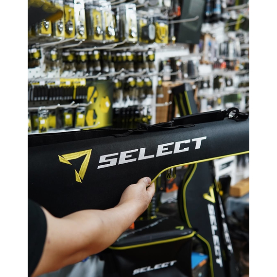 Жесткий чехол для удилища с катушкой Select Semi Hard Rod & Reel Case 115х19cm, цвет: черный, Размеры чехла: 115 см, фото , изображение 13