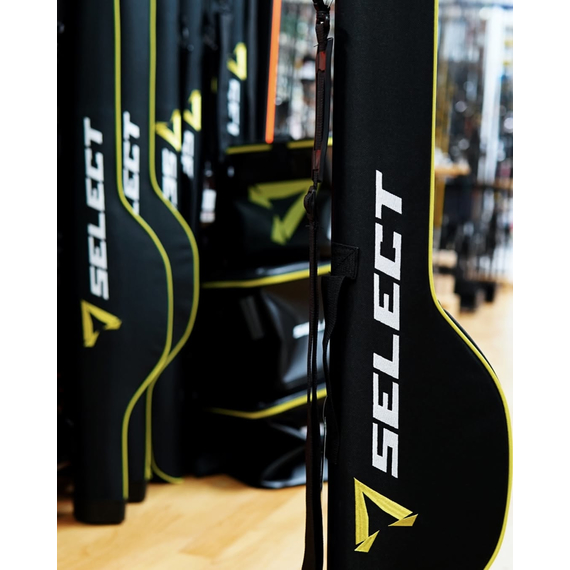 Жесткий чехол для удилища с катушкой Select Semi Hard Rod & Reel Case 115х19cm, цвет: черный, Размеры чехла: 115 см, фото , изображение 11
