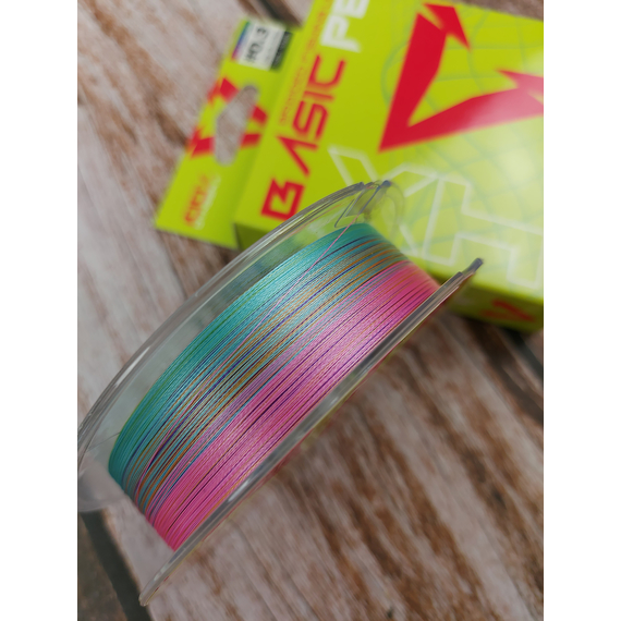 Шнур рыболовный Select Basic PE 150m, 0.04mm, 5Lb/2.5kg, цвет: разноцветный, Диаметр: 0.04mm, Размотка: 150m, Выберите цвет: мультиколор, фото , изображение 7