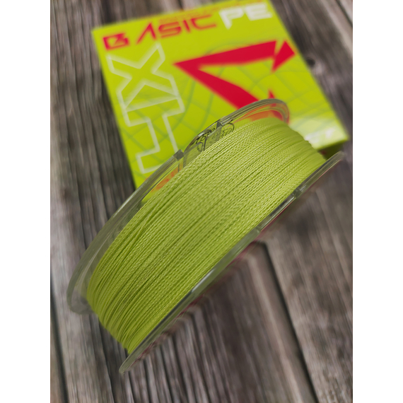 Шнур рыболовный Select Basic PE 150m, 0.24mm, 40Lb/18.2kg, цвет: салатовый, Диаметр: 0.24mm, Размотка: 150m, Выберите цвет: салатовий, фото , изображение 3