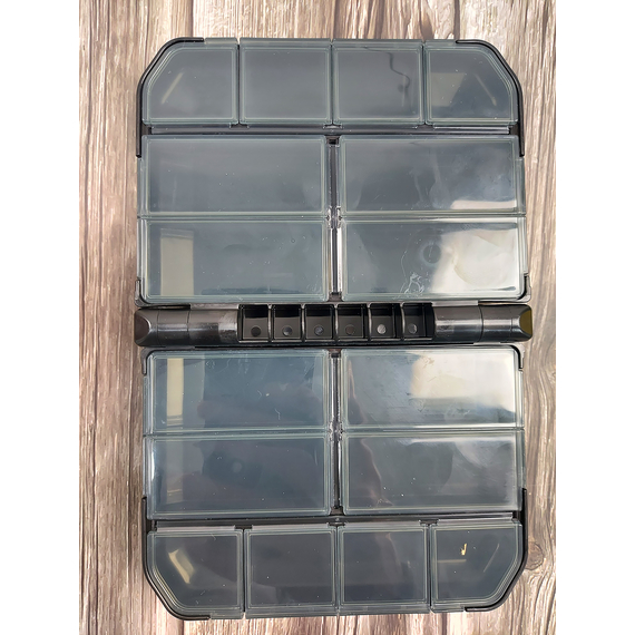 Коробка Meiho Versus VS-388DD 122х97х34mm к:black, фото , изображение 5