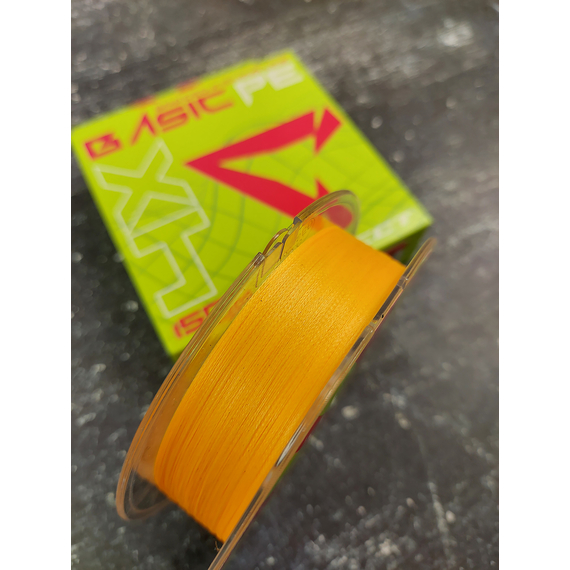 Шнур Select Basic PE 150m (оранж.) 0.08mm 8lb/4kg, Диаметр: 0.08mm, Размотка: 150m, Выберите цвет: помаранчевий, фото , изображение 4