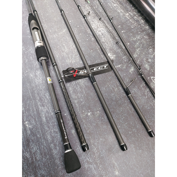 Компактний спіннінг Select Ritmix Travel 806ML-T 2.44m 4-16g Fast (6 част.), з чохлом та тубусом в комплекті, Модель: 2.44m 4-16g, фото , изображение 11