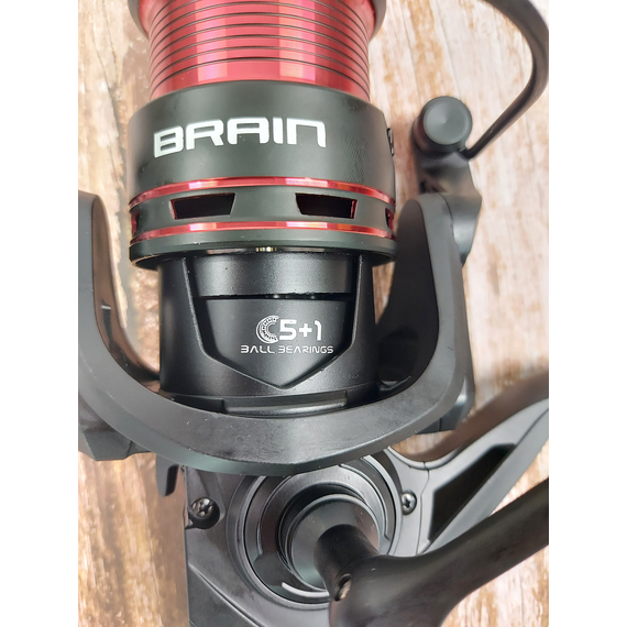 Котушка Brain Apex III Feeder 5000S / 5+1 підшипник / 4.9:1 — фідерна, металева шпуля, Розмір шпулі: 5000S, фото , изображение 8
