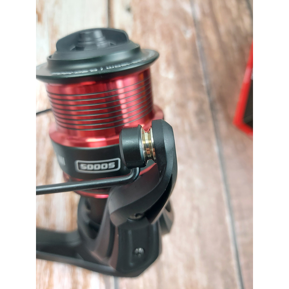 Котушка Brain Apex III Feeder 5000S / 5+1 підшипник / 4.9:1 — фідерна, металева шпуля, Розмір шпулі: 5000S, фото , изображение 11