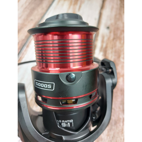 Котушка Brain Apex III Feeder 5000S / 5+1 підшипник / 4.9:1 — фідерна, металева шпуля, Розмір шпулі: 5000S, фото , изображение 12
