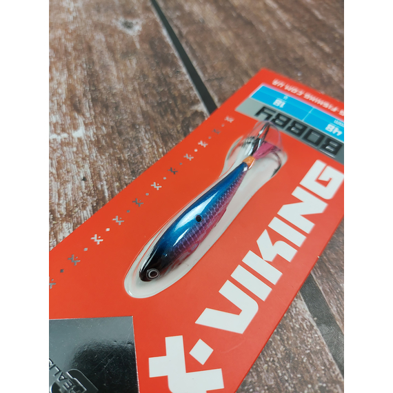 Бокоплав Viking Fishing Bobby 48mm 18.0g #01 Blue Glam, Розмір/Вага: 48мм/18г, Колір бокоплаву: #01 Blue Glam, фото , изображение 5