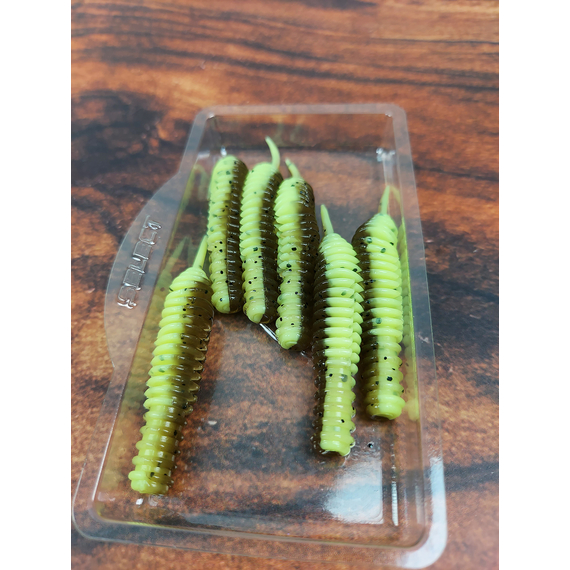 Силікон Select Snack 2.5" #242 (6 шт / уп), Довжина силікону: 2.5" (6.1 см), Колір силікону: 242, фото , изображение 6