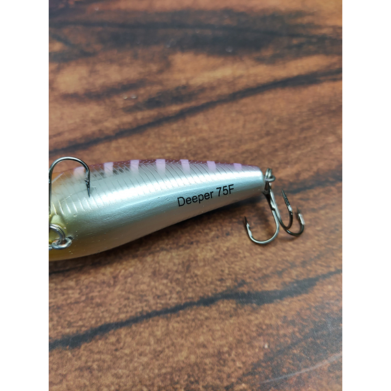 Воблер X-Fish Deeper 75F 75mm 23g #118 (5.0-6.0m), Розмір/Вага: 75mm/23g, Колір воблера: 118, фото , изображение 8