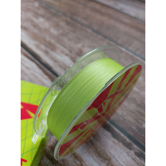 Шнур рыболовный Select Basic PE 150m, 0.08mm, 8Lb/4kg, цвет: салатовый, Диаметр: 0.08mm, Размотка: 150m, Выберите цвет: салатовий, фото , изображение 4