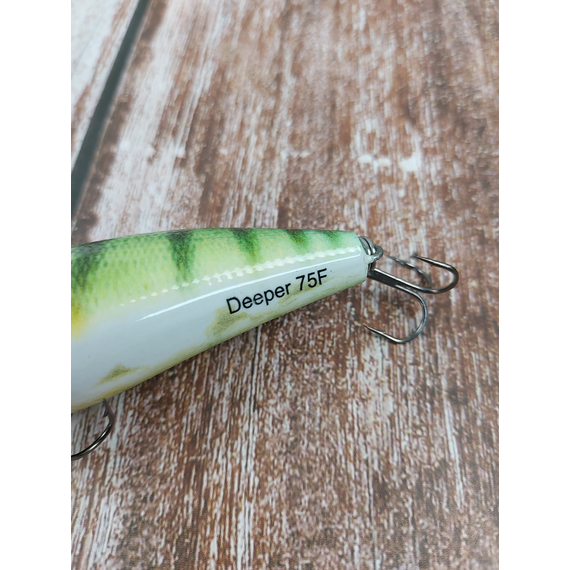 Воблер X-Fish Deeper 75F 75mm 23g #289 (5.0-6.0m), Розмір/Вага: 75mm/23g, Колір воблера: 289, фото , изображение 8