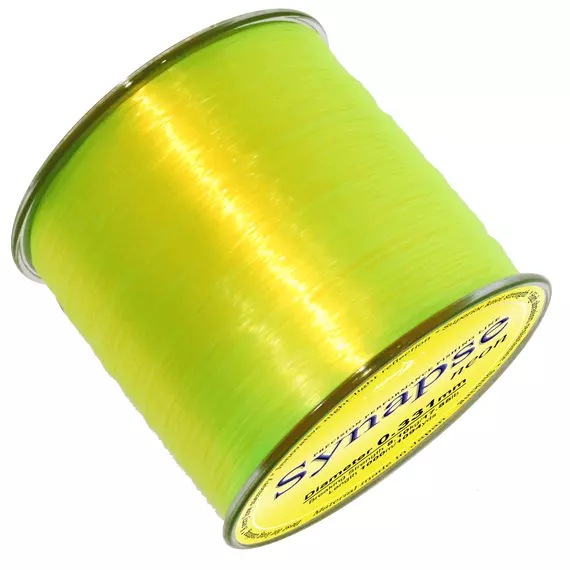 Жилка Katran Synapse Neon 1000m (neon-yellow) 0.309mm 15.55lb, Диаметр: 0.31, Размотка: 1000m, фото , изображение 2