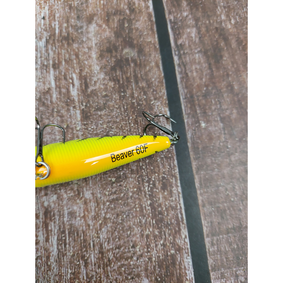 Воблер X-Fish Beaver 60F 60mm 8.5g #098 (1.5-2.0m), Розмір/Вага: 60mm/8.5g, Колір воблера: 098, фото , изображение 6