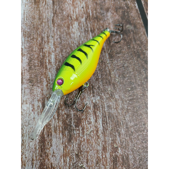 Воблер X-Fish Beaver 60F 60mm 8.5g #098 (1.5-2.0m), Розмір/Вага: 60mm/8.5g, Колір воблера: 098, фото , изображение 7