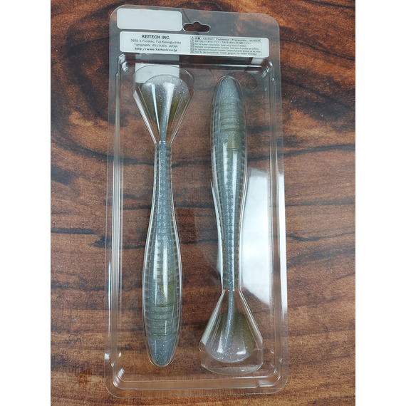 Силікон Keitech Swing Impact FAT 7.8" (2 шт/упак), колір:481 light hitch, Довжина силікону: 7.8" (19.8 см), Колір силікону: 481 light hitch, фото , изображение 4