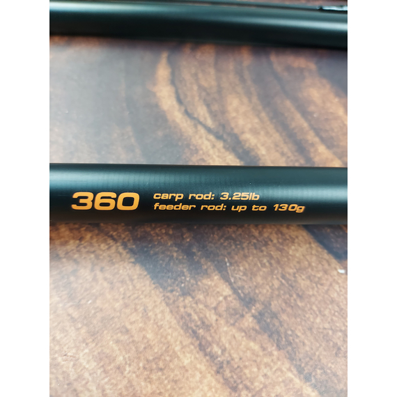 Карп-фидер Brain Apex Double 3.6m 3.25lbs/max 130g, Модель: 3.6m 130g, фото , изображение 15