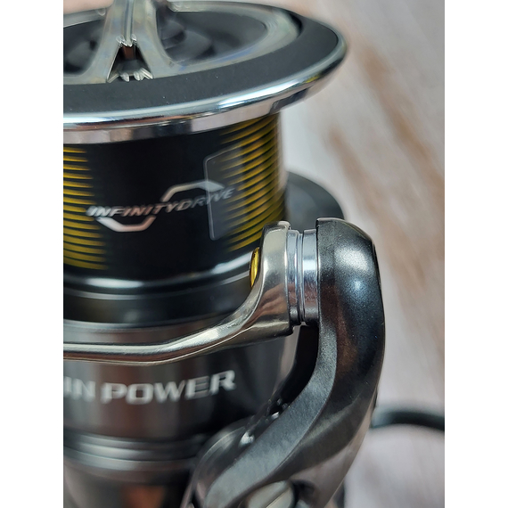 Котушка Shimano Twin Power FE 4000 PG (2024), підшип: 9+1, перед. число: 4.4:1, Розмір шпулі: 4000PG, фото , изображение 16