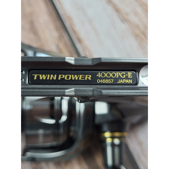 Котушка Shimano Twin Power FE 4000 PG (2024), підшип: 9+1, перед. число: 4.4:1, Розмір шпулі: 4000PG, фото , изображение 23