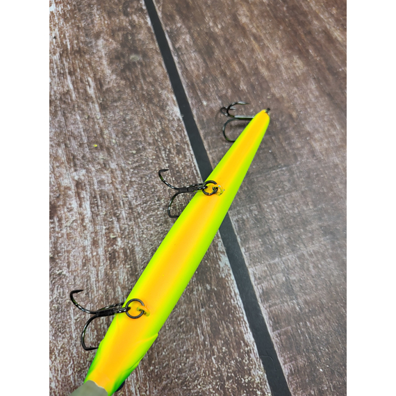 Воблер Jackall MagSquad 128SP 128mm 21.0g Mat Chart, Розмір/Вага: 128мм/21г, Колір воблера: Mat Chart, фото , изображение 8