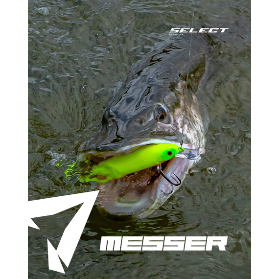 Воблер Select Messer 115SP 115mm 16.0g #01 (1.5-1.8m), Колір воблера: 01, фото , изображение 3