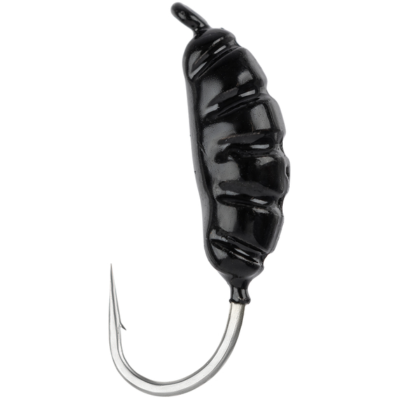 Мормишка вольфрамова Viking Fishing Shrimp 0.91g 9mm Black (5шт), Розмір/Вага: 9мм/0.91г, Колір мормишки: Black, фото 