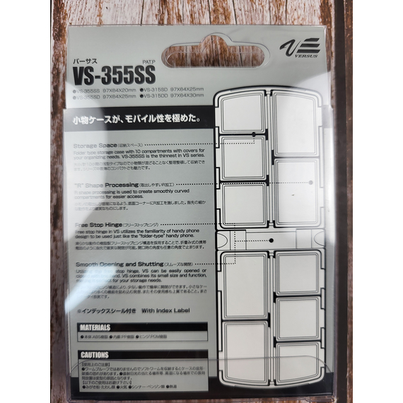 Коробка Meiho Versus VS-355SS 97х64х20 к:, фото , изображение 3