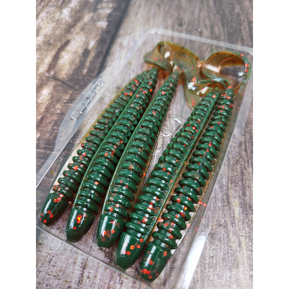 Силікон Select Freek Slim 4" col.085 (5 шт/пак), Довжина силікону: 4.0" (10.16 см), Колір силікону: 085, фото , изображение 7