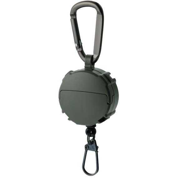 Ретрівер DaiichiSeiko Clip On Reel + Micro Case к:foliage green, фото 