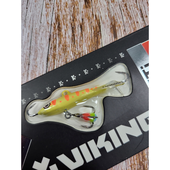 Балансир Viking Fishing Yeti Ice Jig 40mm 7.0g #06 Japanese School, Размер/Вес: 40мм/7г, Цвет балансира: #6 Japanese School, фото , изображение 5